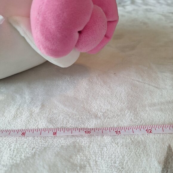 RARE Sanrio Hello Kitty Holding Burger 12 inch Squishmallows Plush 2022 Kellytoy - Picture 7 of 7